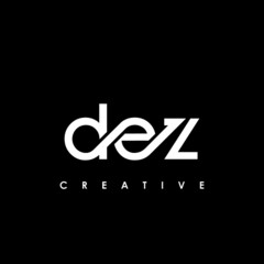 DEZ Letter Initial Logo Design Template Vector Illustration