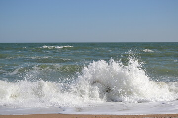 waves on the sea