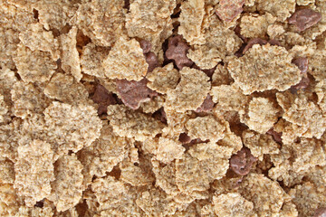 Naklejka premium texture cereal flakes breakfast food 