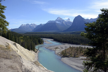 Obraz na płótnie Canvas Alberta, Canada panorama National Park Buff