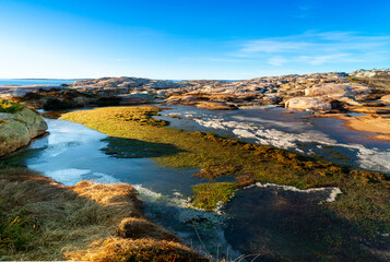 Obraz premium Ytre Hvaler National Park in Norway, on the border with Sweden