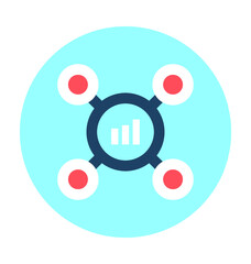 Bar Chart Vector Icon