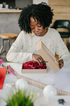 Making Christmas craft