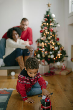 Family christmas time