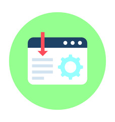 Article Configure Vector Icon