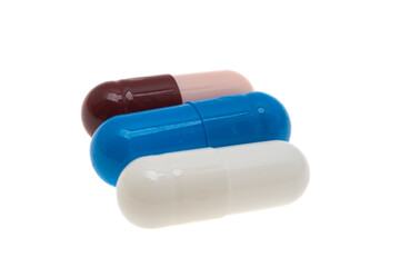 medical capsules isolated