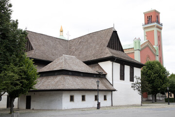 UNESCO monument - Kezmarok - Church of the Holy Trinity, Slovakia