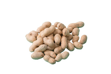 Fototapeta na wymiar peanuts nut healthy nut for health, proper nutrition