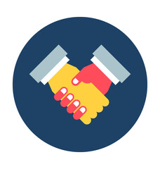 Business Partner Vector Icon