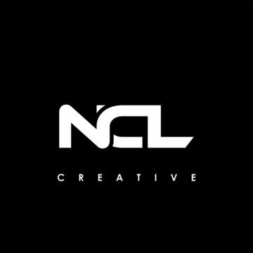 NCL Letter Initial Logo Design Template Vector Illustration