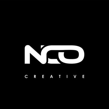 NCO Letter Initial Logo Design Template Vector Illustration
