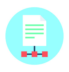 File Share Vector Icon