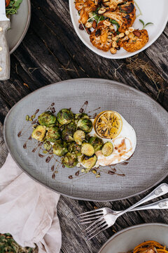 Brussel sprout dish