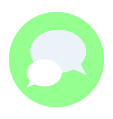 Chat Balloon Vector Icon