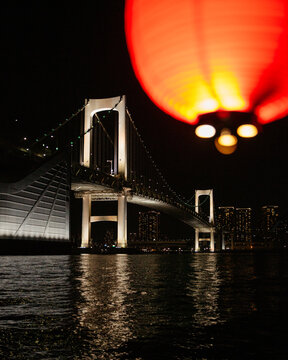 View of Tokyo Bridge From Sumida River