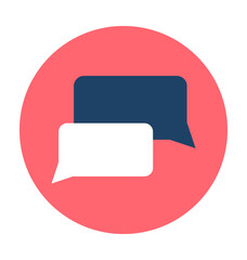 Chatting Vector Icon