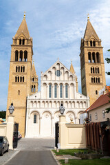 Fototapeta na wymiar Cathedral in Pecs, Baranya County, Hungary