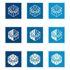 Owl App Icon technology logo design
