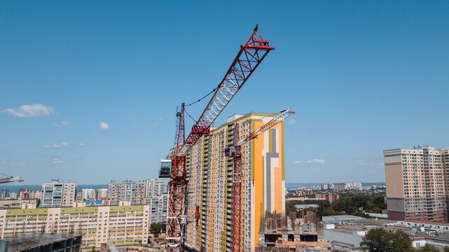 Construction of a modern living house