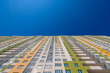 pattern made of apartment house