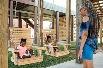 Bonding with Grandma