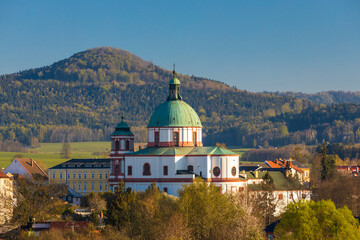 Fototapeta na wymiar Dominican Monastery in Jablonne in Podjestedi, Northern Bohemia, Czech Republic