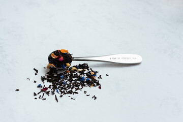 A spoonful of black tea