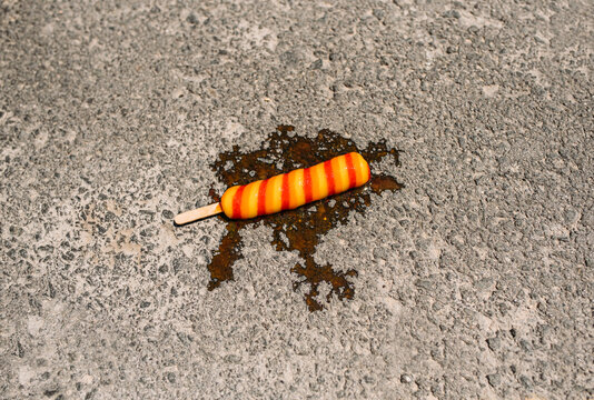 Melting popsicle.