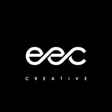 EEC Letter Initial Logo Design Template Vector Illustration