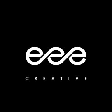 EEE Letter Initial Logo Design Template Vector Illustration