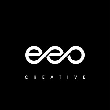 EEO Letter Initial Logo Design Template Vector Illustration