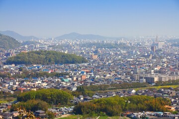 Cityscape of Himeji, Japan