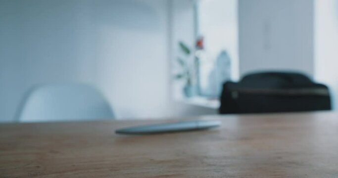 Silver pen on a desk office