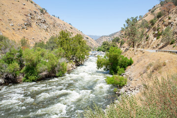 Kern River in Sequioa National Forest, California, USA