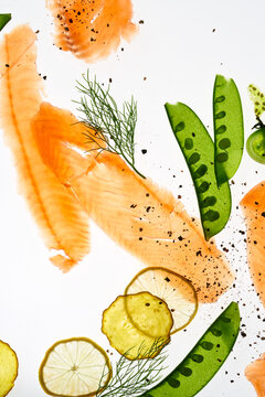 Deconstructed Salmon Salad