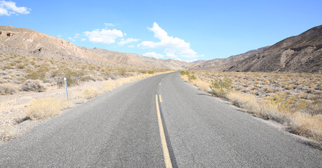 Rural road in California, USA