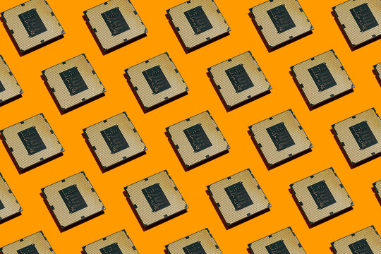 Computer processor central processing unit pattern