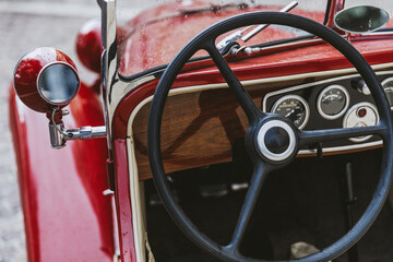 Rare vintage convertible with small elements