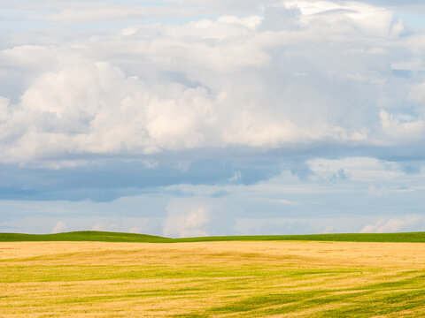 storm over prairie