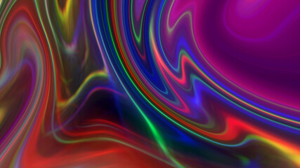 Abstract colorful neon fantasy background