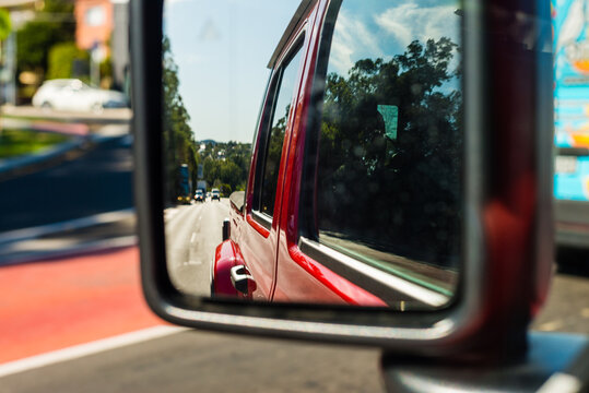 side mirror on truck