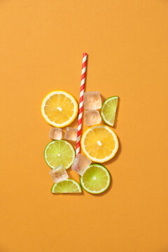 Fresh orange citrus fruit