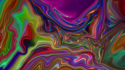 Abstract colorful neon fantasy background