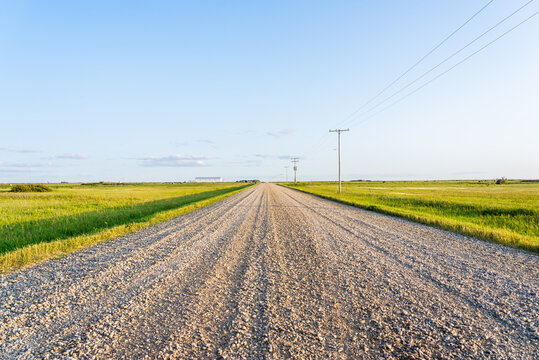 prairie grid road
