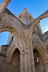 Medieval ruins of Santa Eulalia church.
This church was built between XIII and XV centuries. It´s a gothic ruin building situated in northern Spain in a medieval village called Palenzuela. 
