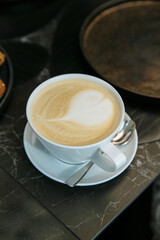 cup of cappuccino