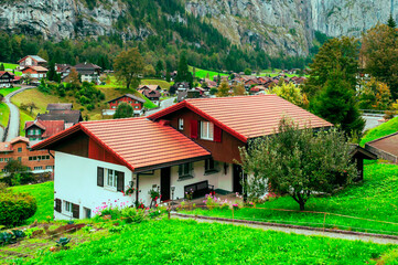 Houses in the valley