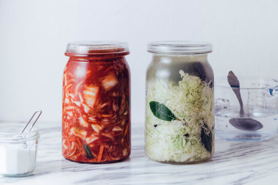 Food: Kimchi and Sauerkraut