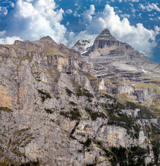 Mountains in the valley