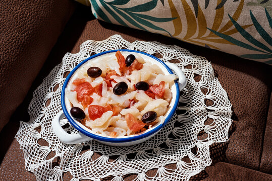 spanish esqueixada de bacalla